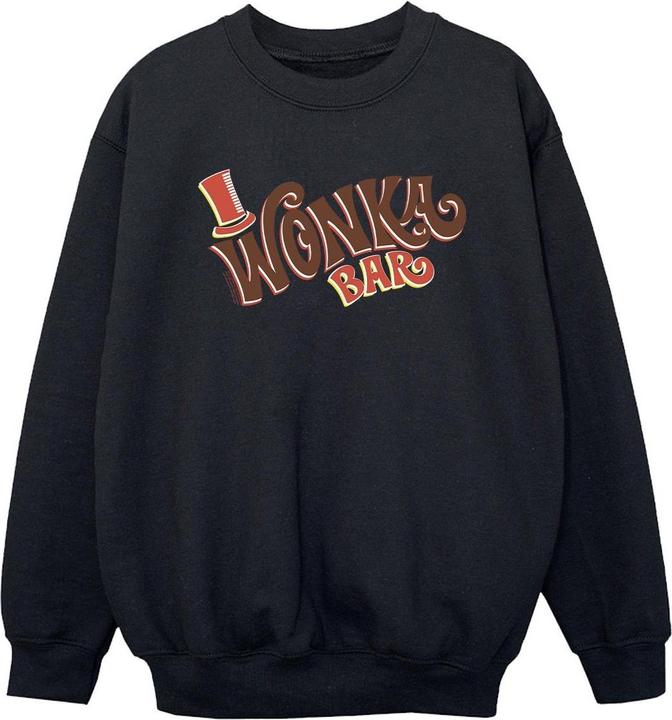 Produktbild Willy Wonka & the Chocolate Factory Bar Logo Sweatshirt Jungen (104)