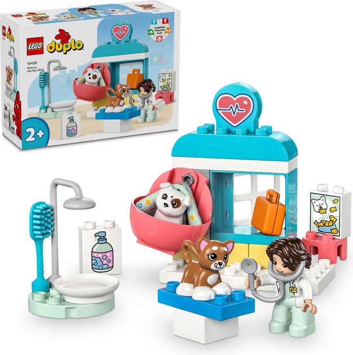 Produktbild LEGO DUPLO Besuch in der Tierklinik (10438)