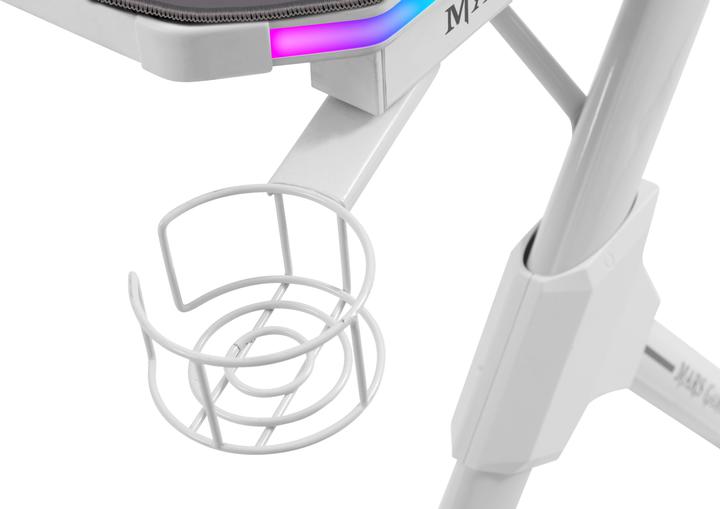 Immagine prodotto Mars Gaming Bureau Gamer MGD140 RGB (Bianco)