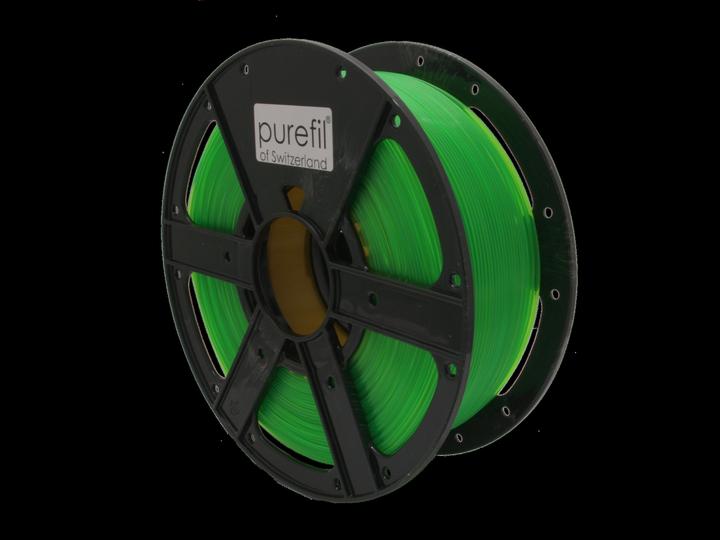 Actual product image Purefil PETG filament (PETG, 1.75 mm, 1000 g, Green)