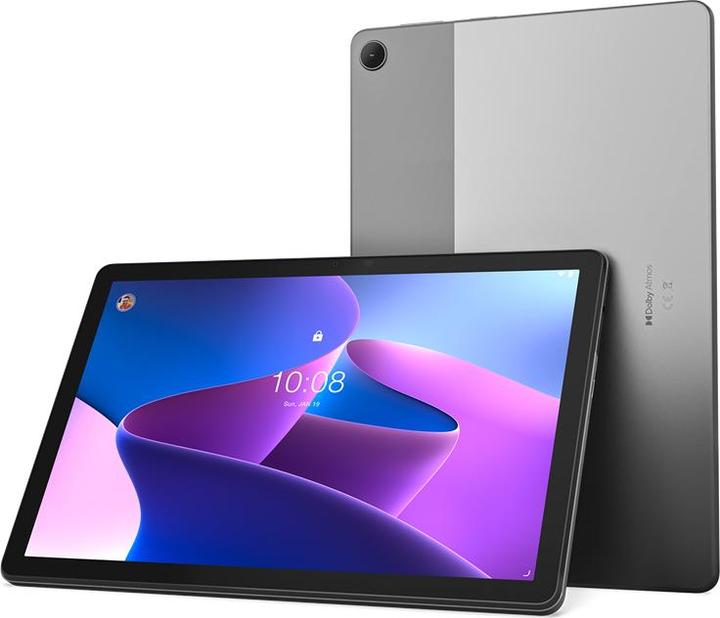 Productafbeelding Lenovo Tab M10 (3e generatie) 4G 64 GB 25 6 cm (10,1 ) 4 GB Wi-Fi 5 (802.11ac) Android 11 Grijs (4G, 10.10", 64 GB, Stormgrijs)