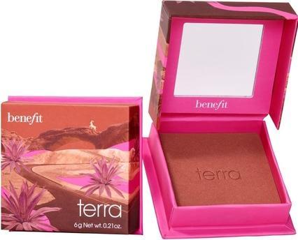 BeneFit Cosmetics BENEFIT Wanderful World Blushes Terra Powder Blusher róż w pudrze Golden Brick-Red 6g (Golden Brick-Red)