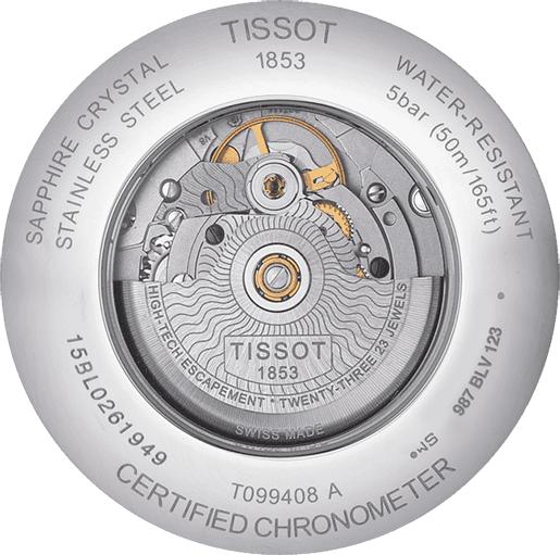 Immagine prodotto Tissot Chemin Des Tourelles automatico Gent Cosc (Orologio da polso analogico, Fatto in Svizzera, 42 mm)