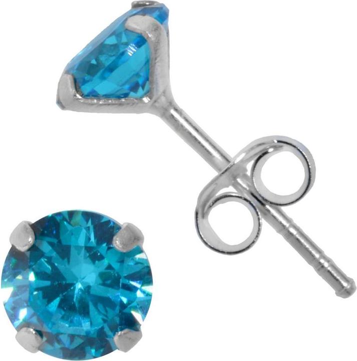 Bijouteria Ohrstecker (Silber 925, Zirkonia)