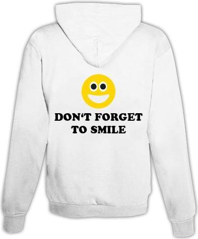 Immagine prodotto Schwesternuhr Felpa con cappuccio Keep Smiling Unisex (L)