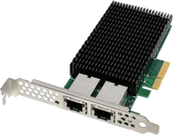 Image du produit Allnet Carte réseau PCIe 10G X8 double port- Cuivre RJ45- PCIe 3.0 - ALL0139v2-2-10G-TX (PCI-E x8)