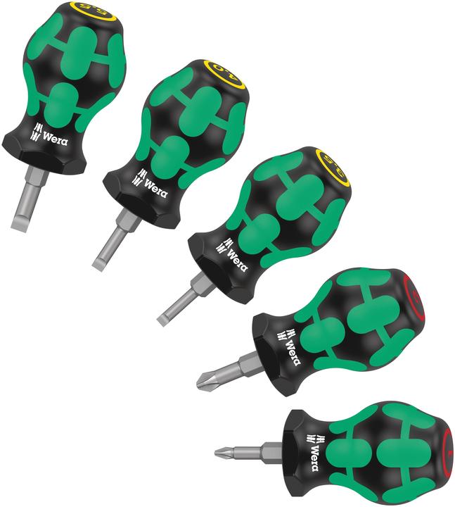 Produktbild Wera Stubby Set 1 (Schlitz, Kreuzschlitz)