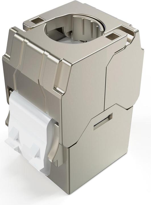 Produktbild Digitus CAT6A Kurz Keystone Jack, geschirmt, werkzeugfreie Montage (Keystone Modul)