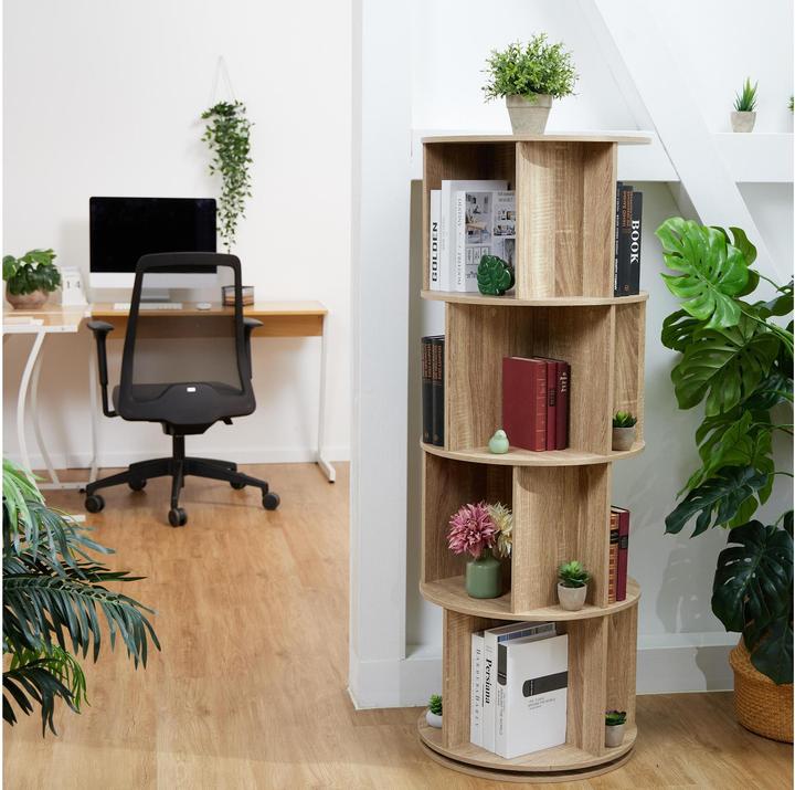 Image du produit Relaxdays Bücherregal (Ø 50 x 137 cm)