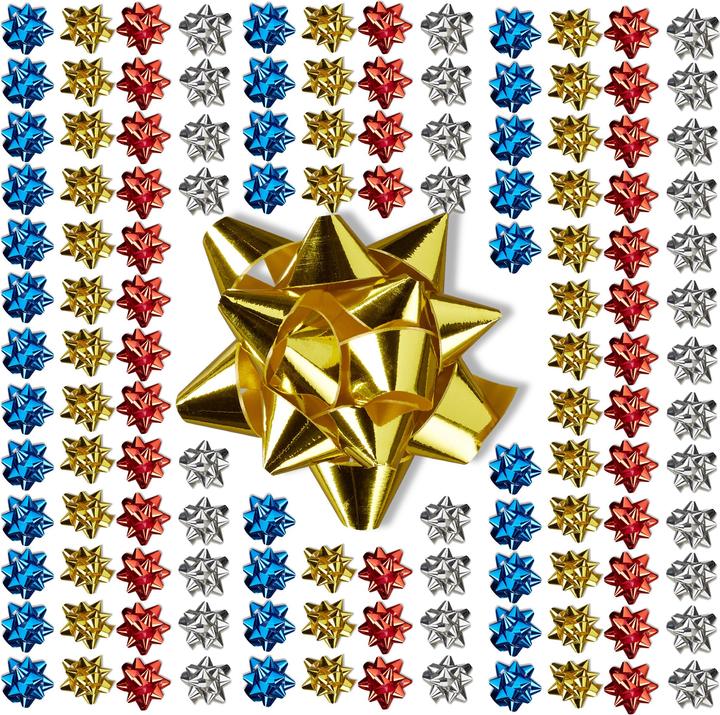 Relaxdays 200x Geschenkschleife (Geschenkverzierung, 200 x)