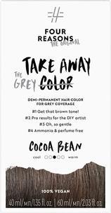 Image du produit Four Reasons Original Takeaway Color Cocoa Bean 5.0 Demi-Permanent Hair Color Sans ammoniaque et sans parfum (Cocoa Bean 5.0)