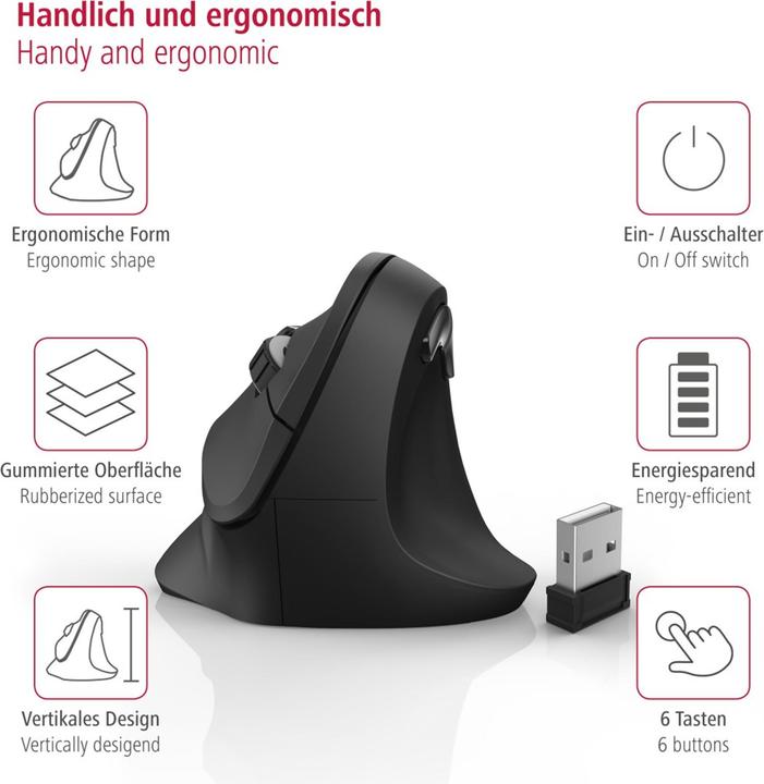 Immagine prodotto Hama EMW-500 (Senza fili)
