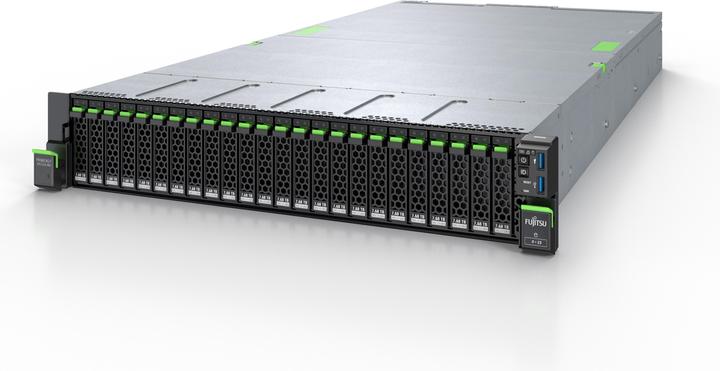 Produktbild Fujitsu RX2540 M6 SILVER 4309Y 16xSFF wo titanium (Intel Xeon Silver 4309Y, 12000 GB, Rack Server)