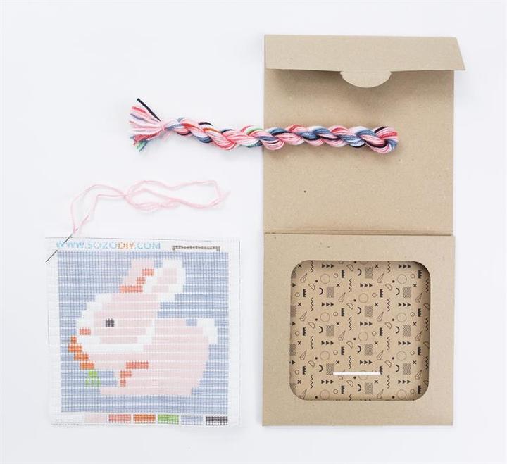 Image du produit Sozo Kit cadre photo bébé lapin