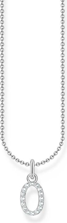Immagine prodotto Thomas Sabo Catena con ciondolo a forma di lettera O in argento (Argento 925, 38 - 45 cm)