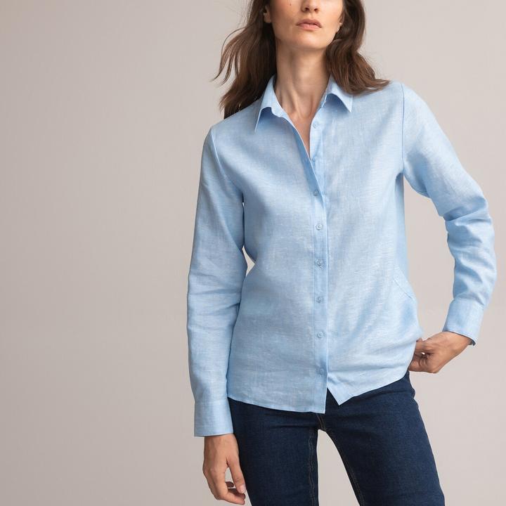 Produktbild La Redoute Collections Langärmelige Bluse (38)