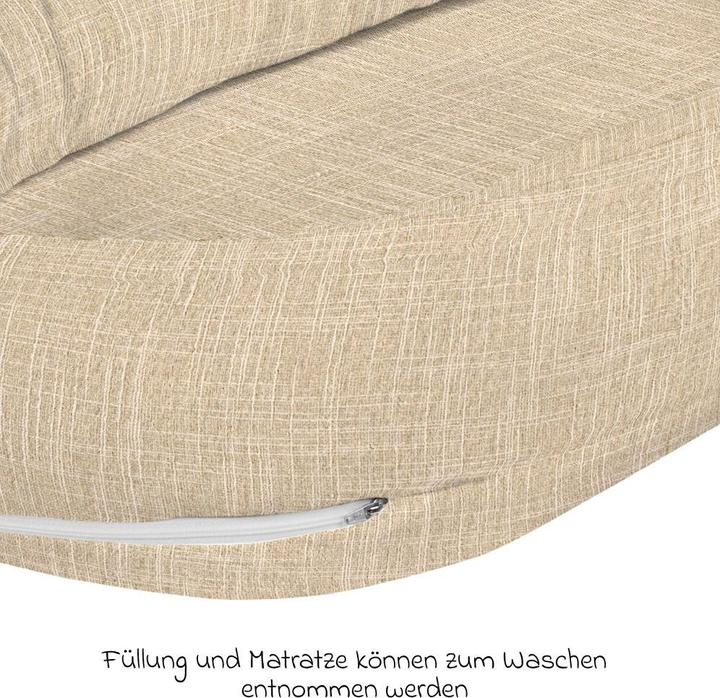 Produktbild Alvi Babynestchen & Bettschlangen Schlummer-Nestchen - Slub Muslin