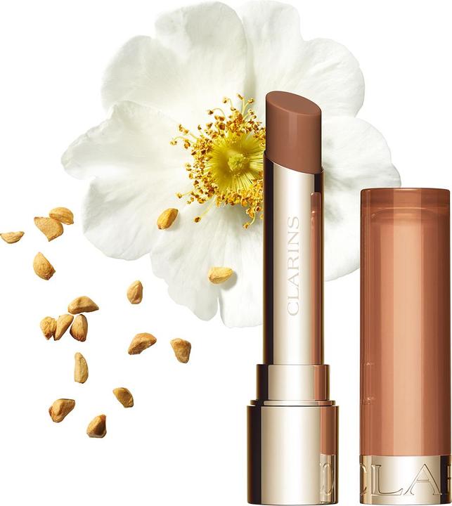 Actual product image Clarins Lip Oil Balm 04 Almond 2.9g (Balm, 3 ml)