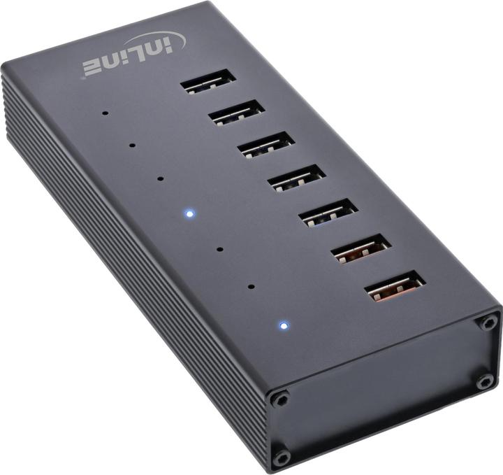 Immagine prodotto InLine Hub USB 3.0 7 porte (USB-C, 7 Porti)