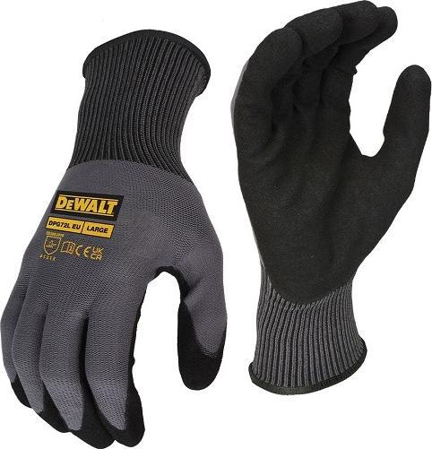 Produktbild DeWalt Beschichtete, wasserdichte Arbeitshandschuhe, Grösse L/9, DURABLE GRIP (9, L)