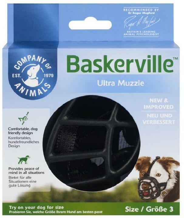 Image du produit Company of Animals Ultra muselière Baskerville (3, Chien, Général)