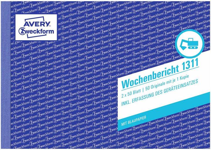 Produktbild Avery Wochenbericht (50 x)