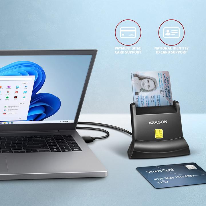 Actual product image Axagon CRE-SM4N (USB 2.0)