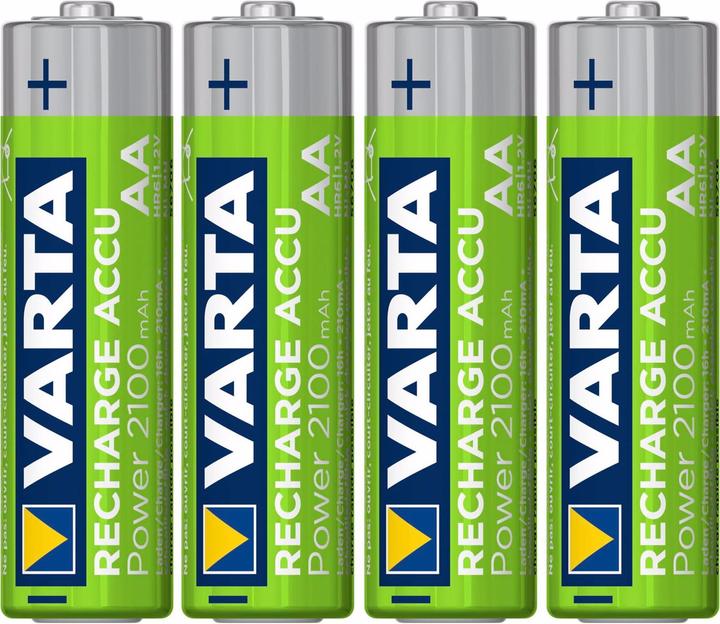 Produktbild Varta Recharge Accu Power (4 Stk., AA, 2100 mAh)
