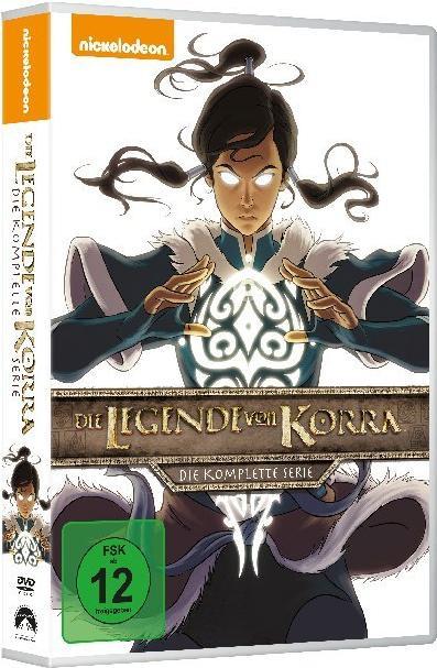 Actual product image Legend of Korra,complete box,DVD.8319255 (DVD, 2012, German, English)