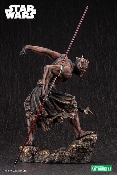 Actual product image Kotobukiya Star Wars: The Phantom Menace ARTFX Statue 1/7 Darth Maul Nightbrother 30 cm