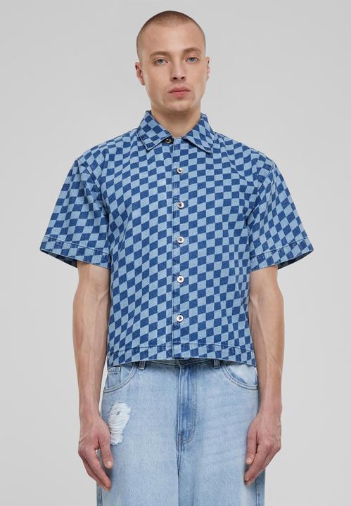 Produktbild Urban Classics Laser Check Printed Boxy Shirt - 166805 (XL)