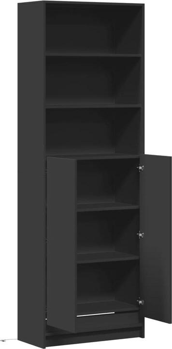 Image du produit VidaXL Highboard avec éclairage LED (69 x 32.5 x 200 cm)