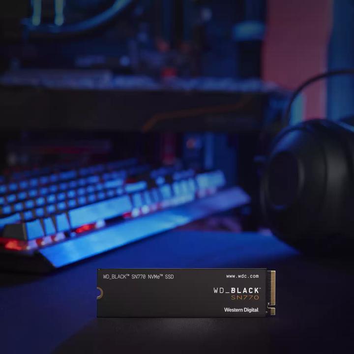 Actual product image WD Black SN770 (1000 GB, M.2 2280)