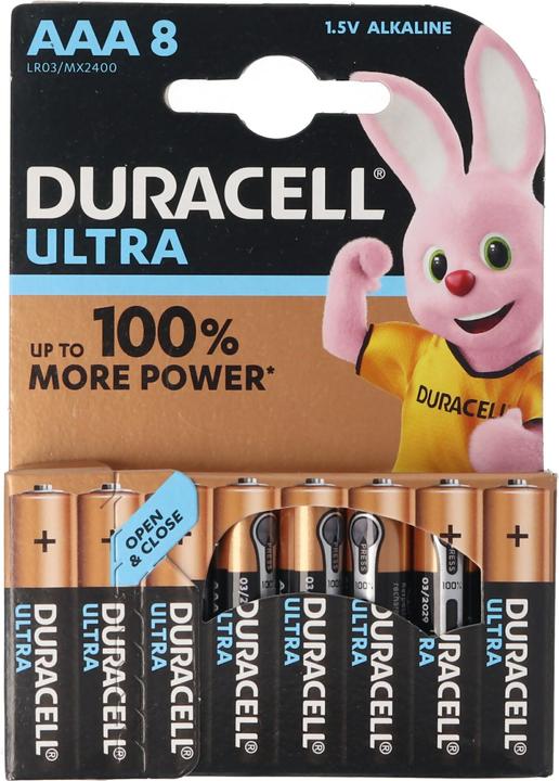 Produktbild Duracell Ultra (8 Stk., AAA)