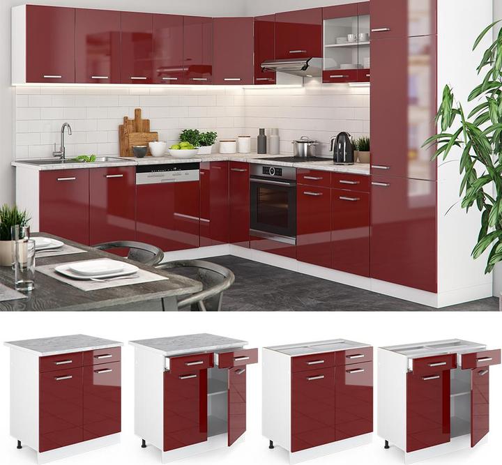 Produktbild Vicco Küchenunterschrank R-Line (80 x 60 x 81.5 cm)