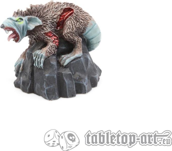Produktbild Tabletop-Art Miniaturen-Set Zombieratten 4 Teile (Metall)