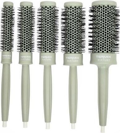 Actual product image Termix Thermix Professional Nature Round Brushes Pack of 5 - Diameter 17, 23, 28, 32, 43