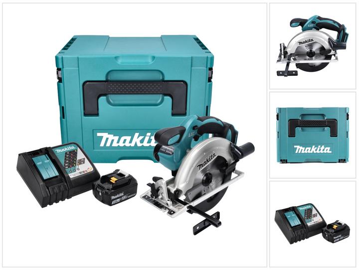 Produktbild Makita DSS 611 RF1J Akku Handkreissäge 18V 165 mm im Makpac + 1x 3,0Ah Akku + Ladegerät