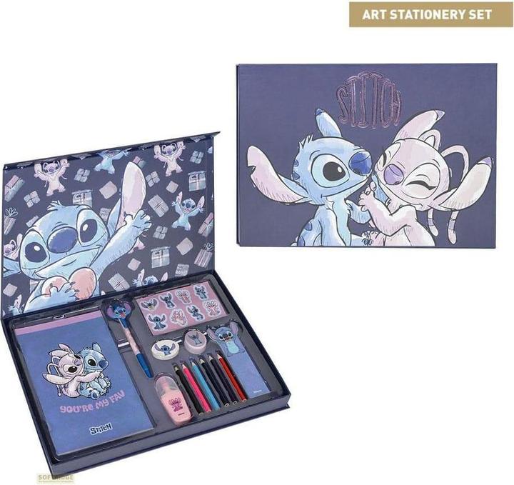 Produktbild Cerda STITCH - Boîte de Papeterie - 12 pc. - 37,5 x 25 x 3 cm