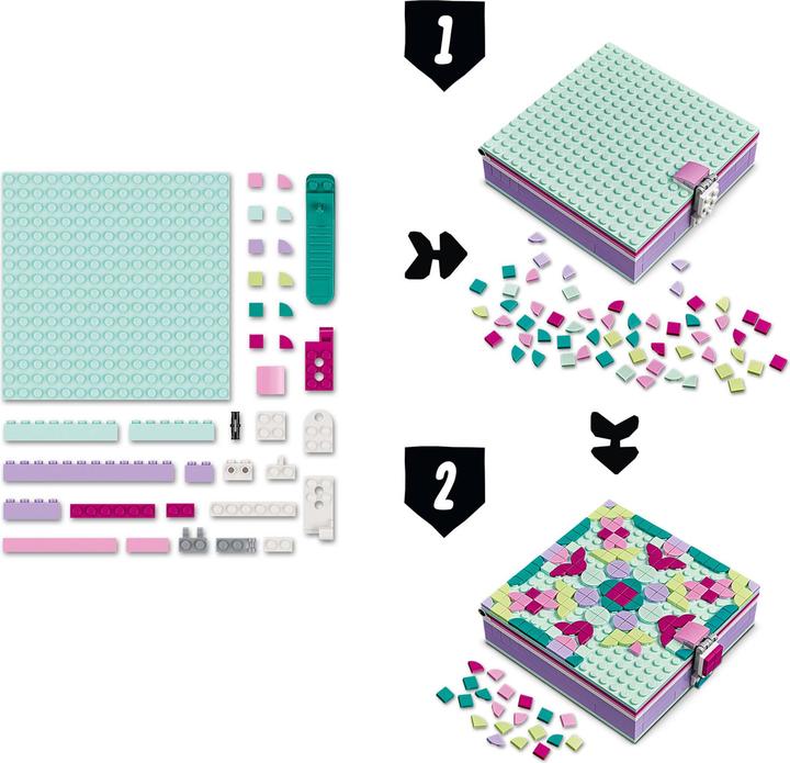 Actual product image LEGO jewellery box (41915, LEGO Dots)