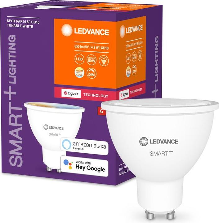 Image du produit Ledvance Smart+ (GU10, 4.50 W, 350 lm, 1 x, G)