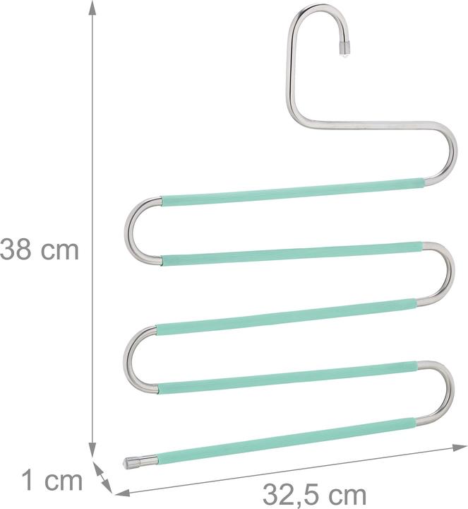 Image du produit Relaxdays 4x cintres pour pantalons multiples (4 x)