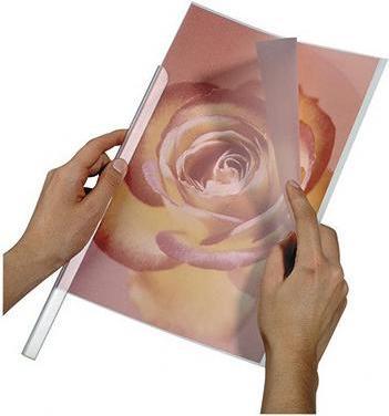 Produktbild Durable KLEMMSCHIENENHÜLLE 1 Pg. Ã 50 Stück 293919 (A4, 50 x)
