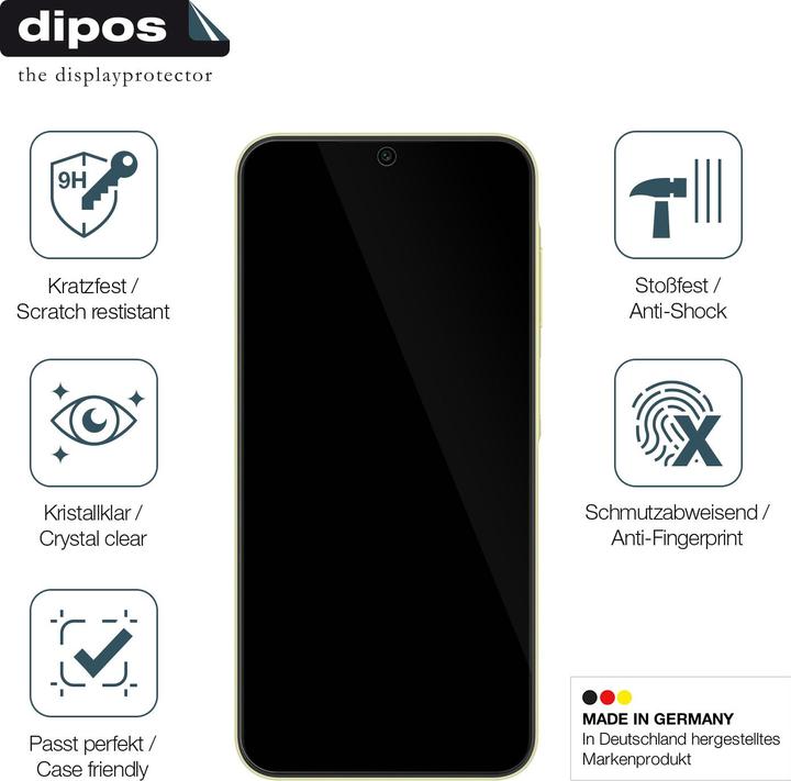 Immagine prodotto Dipos Pellicola Protettiva Anti-Shock (2 Pezzo/i, Samsung Galaxy A25 5G)