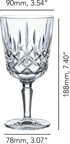 Actual product image Nachtmann Cockt./Wine glass Noblesse 4er S (35.50 cl, 4 Glasses, White wine glasses)