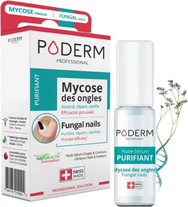 Actual product image Poderm Huile Sérum Ongles Purifiante (8 ml)