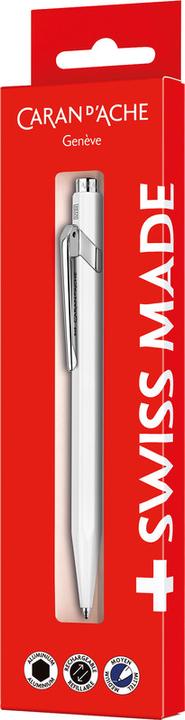 Actual product image Caran d'Ache 849 Classic im Blister (White, 1 x)