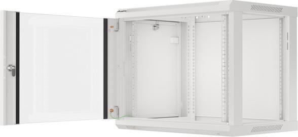 Produktbild Lanberg Wand- Rack 19 " 9U 600X450mm grau (9 HE, 19 Zoll Rack)