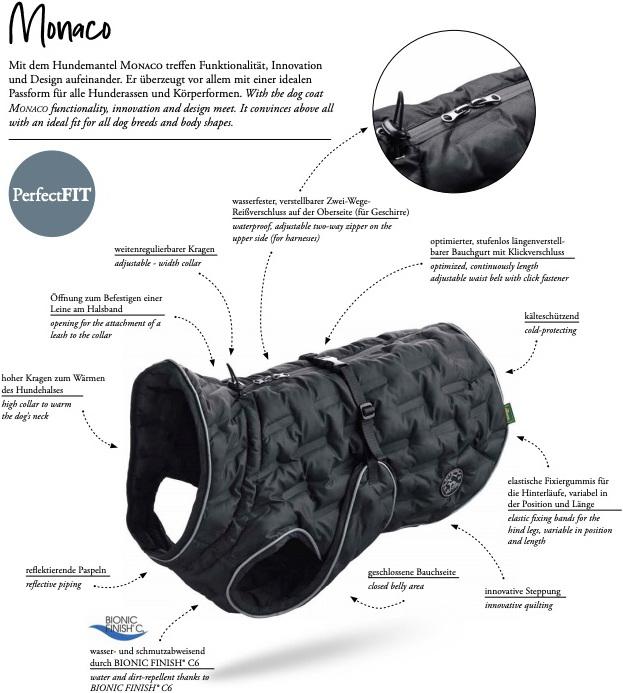 Actual product image Hunter Monaco (45, Dog coat)