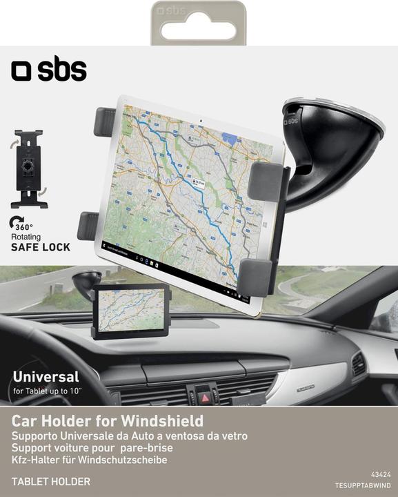 Produktbild SBS Tablet-Autohalterung mit Saugnapf